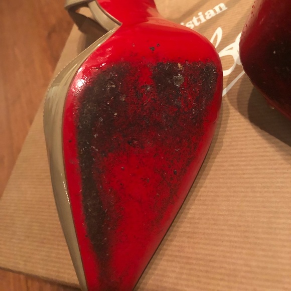 Christian Louboutin Ograde Pump in Beige - Picture 6 of 6